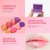 Tiejdhr Sleeping Lip Mask, Nourish & Hydrate Lip Mask With Vitamin E, Lip Balm Lip Skin Care, Hydrating & Moisturizing Reduce Lip Lines, Night Sleep Anti-chapped Lip Cream (02# Berry)