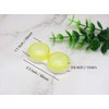 KISEER 15 Pack Colorful Clear Travel Contact Lens Case Box Holder Soak Storage Container Bulk
