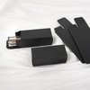 Framendino, 50 Pack Black Kraft Paper Lipstick Boxes Rectangle Lipstick Bottle Boxes Reusable Lip Balm Packaging Cases Gift Wrapping Box for DIY Gift Packaging (3.54x1.41x1.41)
