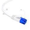Flat Ethernet Cable with Break-Proof Design, Internet/LAN Cable – 100ft (1Gbps Maximum Fiber Optic Speed, Highly Flexible & Suitable for Permanent Installation, RJ45, White) – by CableDirect