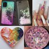 24 Colors Heart Nail Glitter Sequins Holographic Hearts Chunky Glitters Flakes Confetti for Nail Art Designs, Crafts, Resin Epoxy. (Heart)