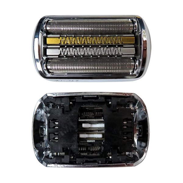 New Version Series 9 92S 92M Replacement Electric Shaver Replacement Head for Braun All New Version Series 9 Electric Razors 9290cc, 9291cc, 9370cc, 9293s, 9385cc, 9390cc, 9330s, 9296cc Silver