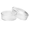 EISCO Petri Dish, 2" (50mm) - Beaded Edges Easy to Sterilize for Repeated Use Borosilicate Glass- Eisco Labs