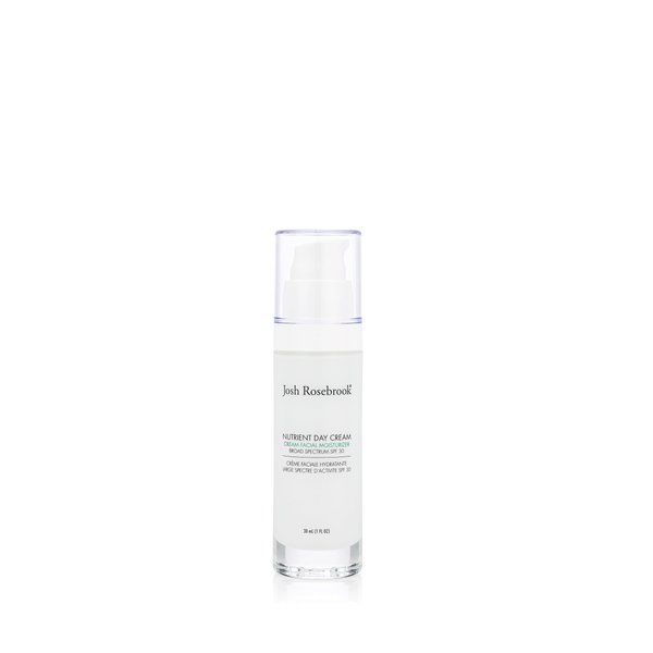 Josh Rosebrook Nutrient Day Cream - Regenerating Facial Moisturizer, High Protection Broad Spectrum Sunscreen SPF 30, Reef Safe - 30mL - 1.0 Oz