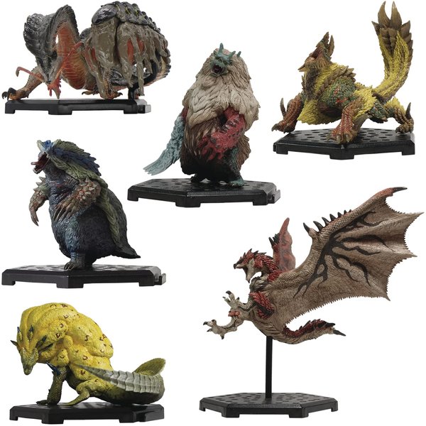 Capcom Monster Hunter Plus Vol. 20 Action Figures (Random Box Set of 6)