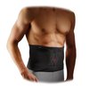 McDavid Waist Trimmer Belt for Men, Sweat Band & Back Support, Improved Posture for Workouts, Black