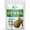 Organic Henna Powder For Hair Dye | Lawsonia Inermis | Mehndi Powder | Natural & Raw | USDA Certified by Proud Planet (8oz | 226g)