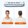 lucicass Wig Cap Wig Grip Cap for Keeping Wigs in Place Non Slip Wig Cap with Velvet Wig Grip Band Make Your Wig Be Glueless (Brown)