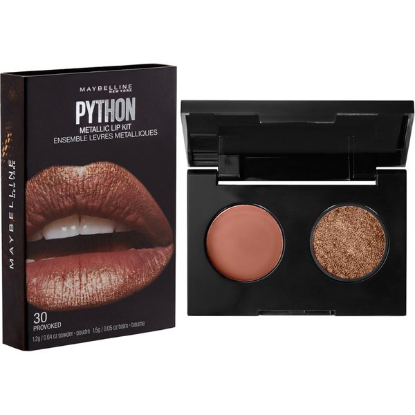 Maybelline New York Lip Studio Python Metallic Lip Makeup Kit, Provoked, 0.09 oz.