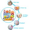 POKONBOY Squishies Donut Squishy Toys, 14 Pack Food Squishies Kawaii Cute Donuts & Ice Cream & Pizza Slow Rising Creamy Scent Stress Relif Squishies Pack Party Favors Decorative with Key Chain