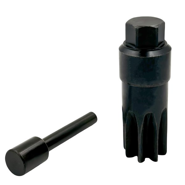LLYZFED Engine Turning Tool and Timing Pin Kit Compatible with John Deere 3179 4239 6359 4276 3029 4039 6059 6068 6619 Engines Replaces JDE83 JDE81-4