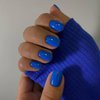 Dark Blue Press on Nails Short Square,Short Fake Nails Glue on,Short Nails Press ons,False Nails Press on,Glue on Nails Short Stick on Nails for Women and Girls 24PCS