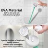 Lotion Applicator for Back, 20.5” Back Lotion Applicator, Back Lotion Applicators for Your Back, Easy Reach and Washable, Back Self Tanner Applicator（Cyan）