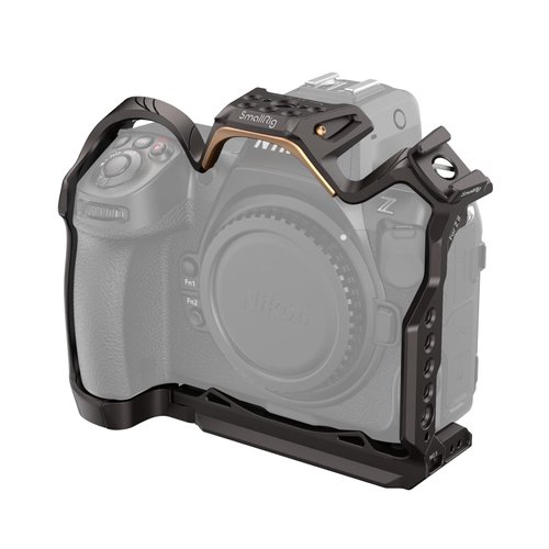SmallRig Night Eagle Z8 Camera Cage for Nikon Z 8, Aluminum Alloy Full Cage, with Quick Release Plate for Arca-Swiss and Cold Shoe Mount for Microphone and Light - 4316
