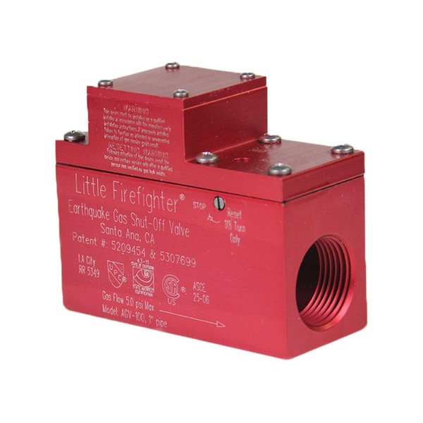 Firefighter Gas Safety Products AGV-100 Horizontal Valve