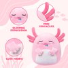 Axolotl Plush Cute Stuffed Animals Soft Pillow Room Decorations Hugging Toys Birthday Gifts 9.45 inches