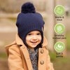 Baby Beanie, Baby Hats for Baby Boys, Girls- Baby Winter Hat, Baby Beanies,Newborn Beanie,Baby Boy Beanie, Baby Girl Hats,Toddler Boy Hat,Newborn Hats, Infant Hat,Hats for Kids(Navy)