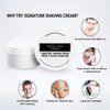 New Shaving Cream Mens Formula- Signature Scent (NOT Sandalwood or Coconut Oil Based) - Soft, Smooth & Silky Shaving Soap - Rich Lather for the Smoothest Shave -