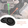 The Lord of the Tools 8pcs Rubber Body Floor Drain Plugs Car Chassis Waterproof Dustproof Rubber Stopper Compatible with Jeep Protector Replacement Plug 55177482AA