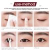 Invisible Eyelid Tape Eye Lift Strips Stickers, One-Sided Lace Eyelid Sticker, Breathable Self-Adhesive Eyelid Lift Strip, Instantly Eyelid Lift Without Surgery Perfect for Hooded Droopy Eyelid