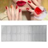 22pcs Nail Polish Protective Strips Self Adhesive Nail Wraps No Harm DIY Nail Decorations Nail Guard Manicure Protector for Women Girls Household Salon Use