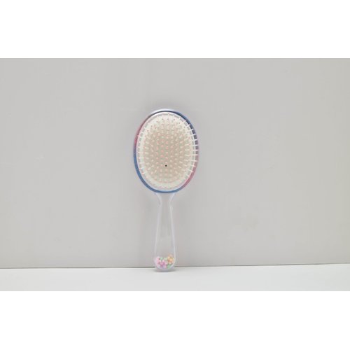 Gett Detangling Brush for Kids, Toddlers, and Adults, Soft Bristle Hair Brush, Wet Hair Brush with Confetti, Glitter, for Curly, Straight, Long or Short Hair (Whale)