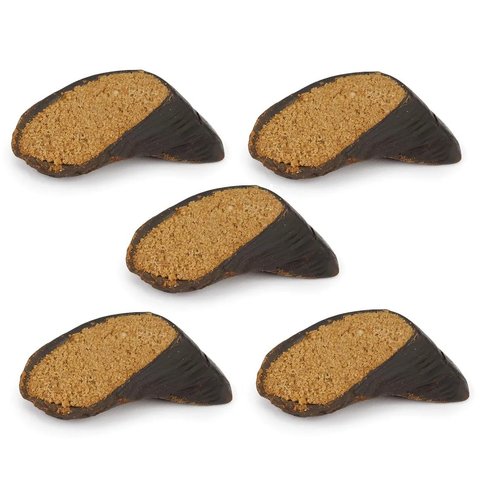 MPP Dog Dental Chew Filled Cow Hooves All Natural Healthy Peanut Butter Flavored (5 Hooves)