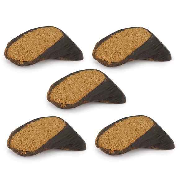 MPP Dog Dental Chew Filled Cow Hooves All Natural Healthy Peanut Butter Flavored (5 Hooves)