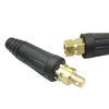 Welding Knight Welding Cable Joint Quick Connector Pair DINSE-Style 200Amp-300Amp (#4-#1) 35-50 SQ-MM 2-Set
