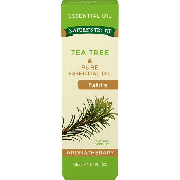 Nature's Truth Aromatherapy 100% Pure Essential Oil, Tea Tree, 0.5 Fl Oz