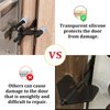 Newlaking Upgraded Adjustable Portable Door Lock, Hotel Door Locks for Travelers, Additional Safety and Privacy Door Lock Security for Travel, Home, Hotel, Apartment, Dormitories