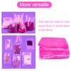 300pcs Tattoo Wash Bottle Bags,Thicken Disposable Squeeze Bottle Bags,for Tattoo Bottles Tattoo Supplies Tattoo Kits (purple)