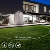 LEONLITE 3CCT LED Security Light, Motion Sensor Flood Lights Outdoor, Aluminum, 3 Modes Motion Detector+Dusk to Dawn+Switch Control, 3000K/4000K/5000K Selectable, IP65, Adjustable 2-Head, ETL, Bronze