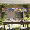 Back to The 90s Theme Party Banner Sign Decorations, Retro 90's Hip Hop Graffiti Backdrop Party Supplies, Throwback 90s Birthday Party Yard Sign Decor
