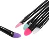 5pcs Silicone Makeup Brush Set Anself Professional Eyeshadow Brush Kit Mask Moisturizers Applicator Makeup Tools