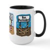 CafePress Organic Gardening Large Mug 15 oz (444 ml) Ceramic Coffee Mug