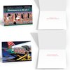 Stonehouse Collection Airplane Christmas Card Variety Pack 24 Cards & Envelopes | USA Made | Funny Airplane Christmas Cards