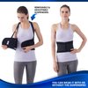 NYOrtho Back Brace For Women & Men - Instantly Relieves Back Pain - Back Support Brace - Back Support Belt For Surgeries - Maximum Posture & Spine Support - Adjustable & Breathable - Small 26-30 in