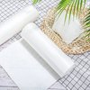 25 Feet Skinfold Dry Sheet, 2 Rolls Soft Absorbent Pads with Silver Ions, Disposable Incontinence Pads Non Chafing for Women Men Elderly Adult Skin Management