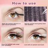 TUNOFF Lash Extension Kit DIY 300pcs Lash Clusters Sterile Production Patent,9-16mmhybrid 30D40DCurl Single eyelash kit,Lash Extension Kit with Eyelash Adhesive and Sealed Eyelash Forceps