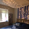 Magictec 300 LED Curtain String Light, 8 Lighting Modes Fairy Twinkle String Lights Wedding Party Home Garden Bedroom Outdoor Indoor Wall Decorations, Warm White