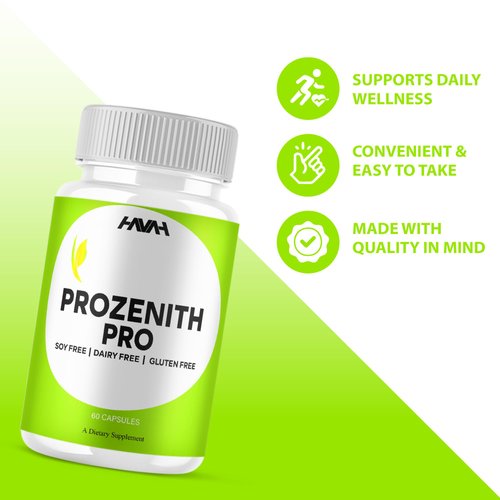 Prozenith Pro Pills Prozenith Capsules, Prozenith Maximum Strength Overall Health & Wellness Pink Salt Support Supplement Men Women, Prozeniths Premium Dietary Health Support Formula(60 Capsules)