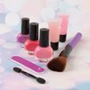 Make It Real: Just BeYouTiful! Mega Cosmetic Set - 29pcs, 6 Collections, Nail Accessories, Body Glitter, Eye Shadow, Lip Gloss, Girls & Kids Ages 8+