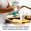 Kirk's Odor-Neutralizing Clean Hand Soap Castile Liquid Soap Pump Bottle | Moisturizing & Hydrating Kitchen Hand Wash | Lemon & Eucalyptus Scent | 12 Fl Oz. Bottle