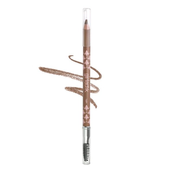 Girlactik Soft Powder Eyebrow Pencil - Light Brow - 1.19 g / .042 oz