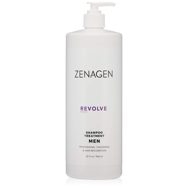 Zenagen Revolve Thickening and Hair Loss Shampoo Treatment for Men, 32 oz.