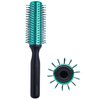 PERFEHAIR Round Hair Brush Blow Drying Curling HairBrush with Nylon Bristles