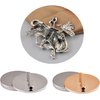 5Pcs Silver Mini Pin Brooch Converter Harm Free Clothing Magnet Buckle Magnet Metal Lapel Pin Brooch Holder Converter Easy Use Jewelry Making Pin Backs Jump Rings