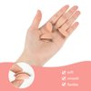 3 Pairs Practice Eyelids for Mannequin Head Silicone Eyelids with Eyelashes Replaced Eyelids for Eyelash Extensions Lash Training Makeup (light color)