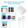 Charger for iPhone 16 15 Charger Fast Charging, 2 Pack USB C Fast Wall Charger Block with 6FT USB C to C Cable Compatible for iPhone 16/16 Plus/16 Pro/16 Pro Max 15/15 Plus/15 Pro/15 Pro Max and More